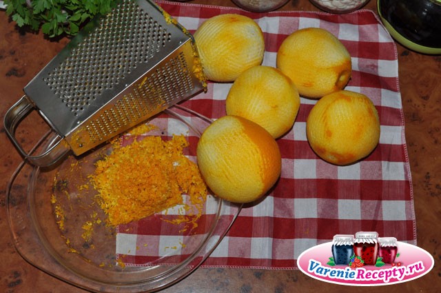 Апельсиновое варенье с мандаринами